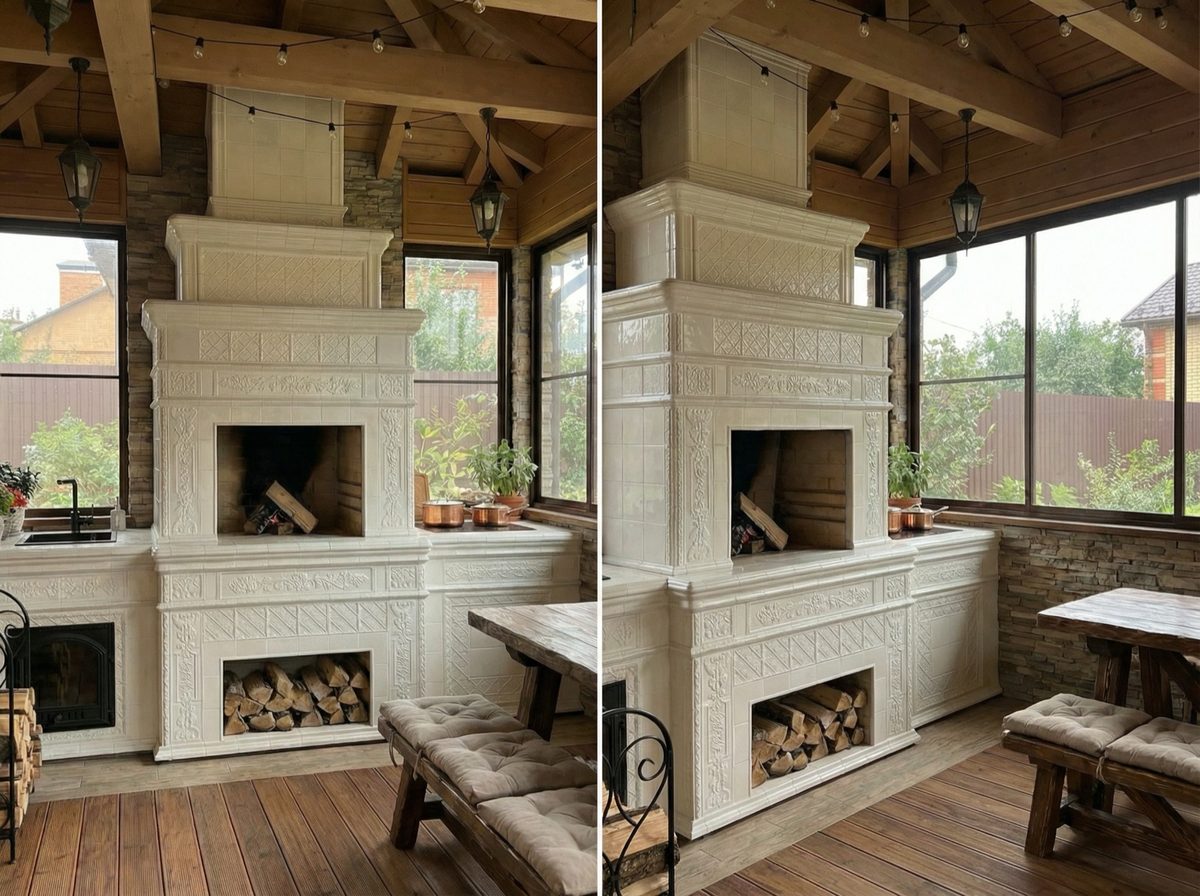 Барбекю Альбион — два ракурса